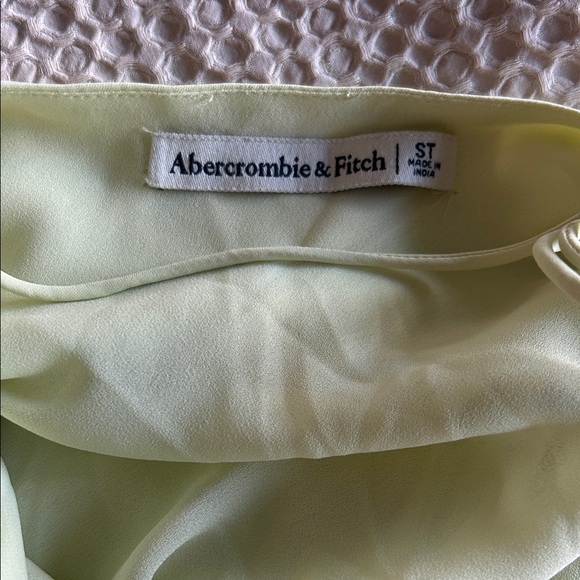 Abercrombie & Fitch Strapless Light Green Dress - Picture 3 of 3